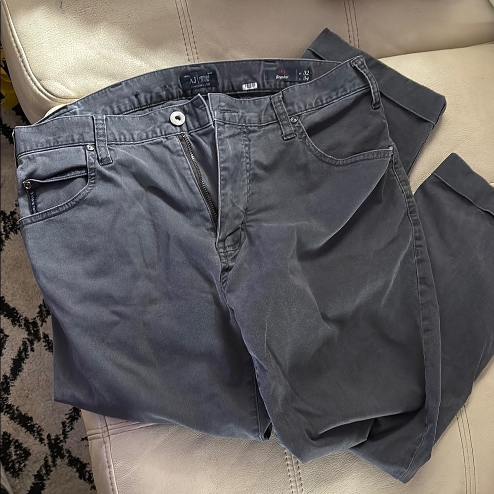 Armani Men's Gray Jeans